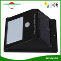 Luz solar da noite da segurança do bloco 350lm da parede do diodo emissor de luz da luz IP65 do sensor de movimento da lâmpada 16LED